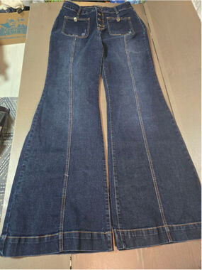 Women's FLAMING ALS Blue Flare & Wide Leg Jeans Size 12